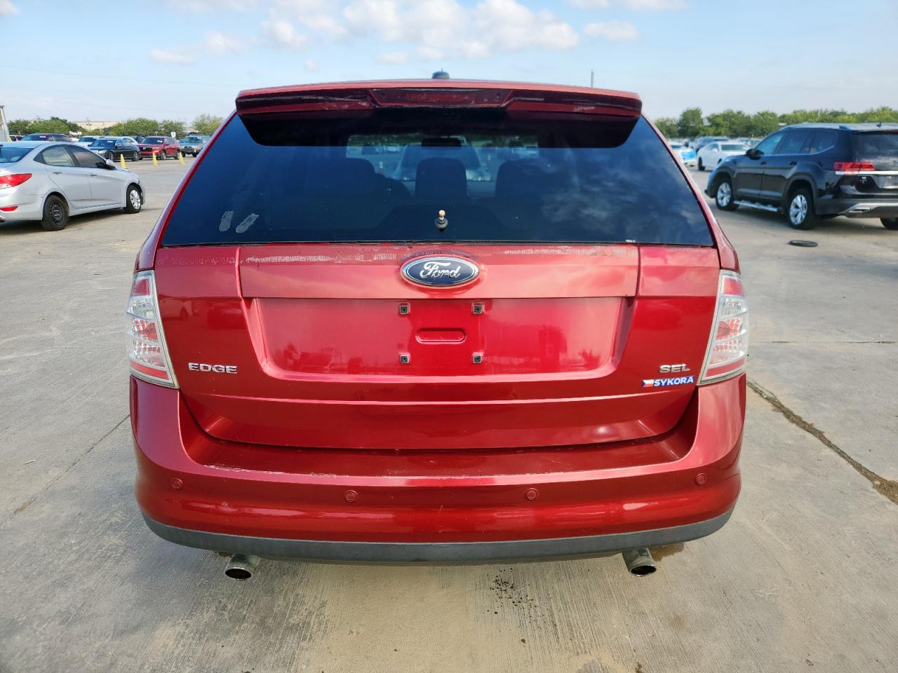 2007 Ford Edge Sel VIN: 2FMDK38C27BA54738 Lot: 90038755