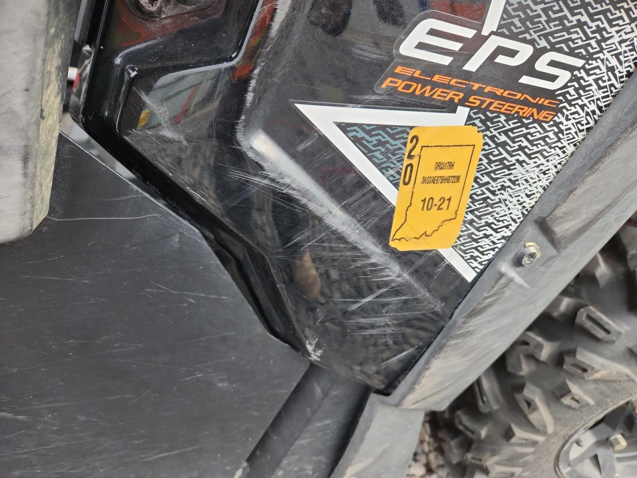 2017 Polaris Rzr 900 Eps VIN: 3NSVAE875HH872286 Lot: 87431865