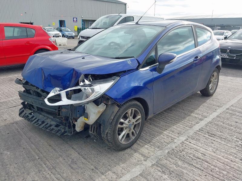 2014 FORD FIESTA 1.25 82 ZETEC 3DR for sale at Copart CHESTER