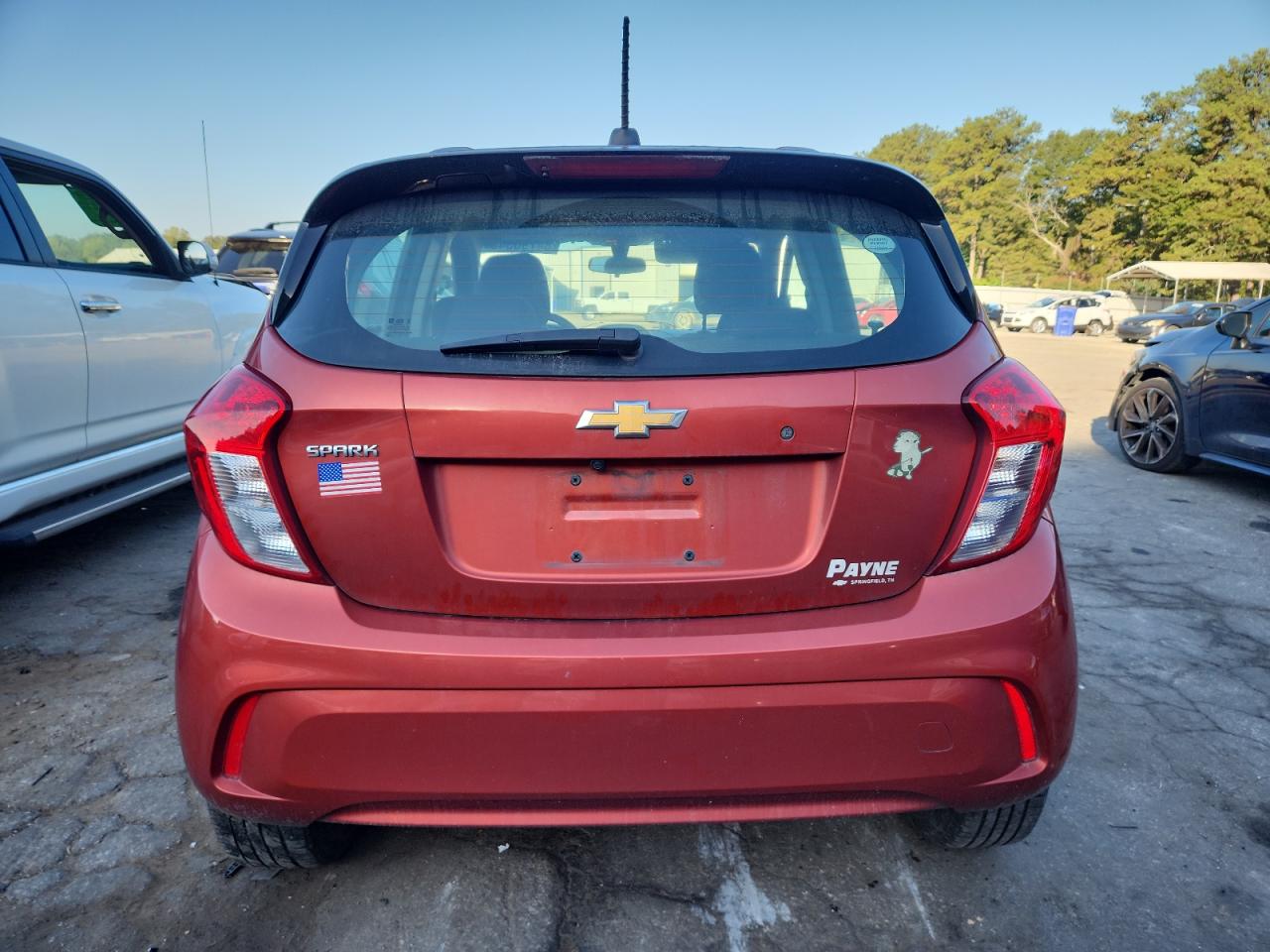 2022 Chevrolet Spark Ls VIN: KL8CB6SAXNC031190 Lot: 84798345