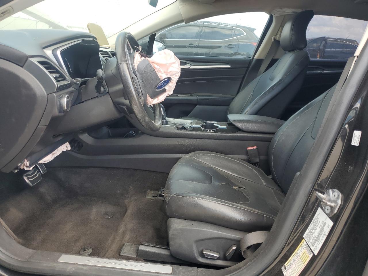 2015 Ford Fusion Titanium VIN: 3FA6P0K97FR282086 Lot: 86876225