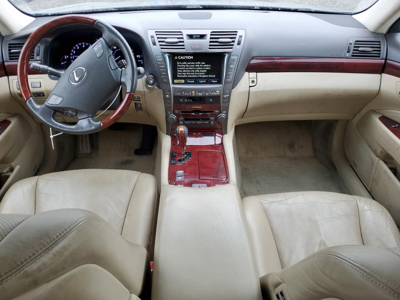 2007 Lexus Ls 460 VIN: JTHBL46F675015553 Lot: 89521395