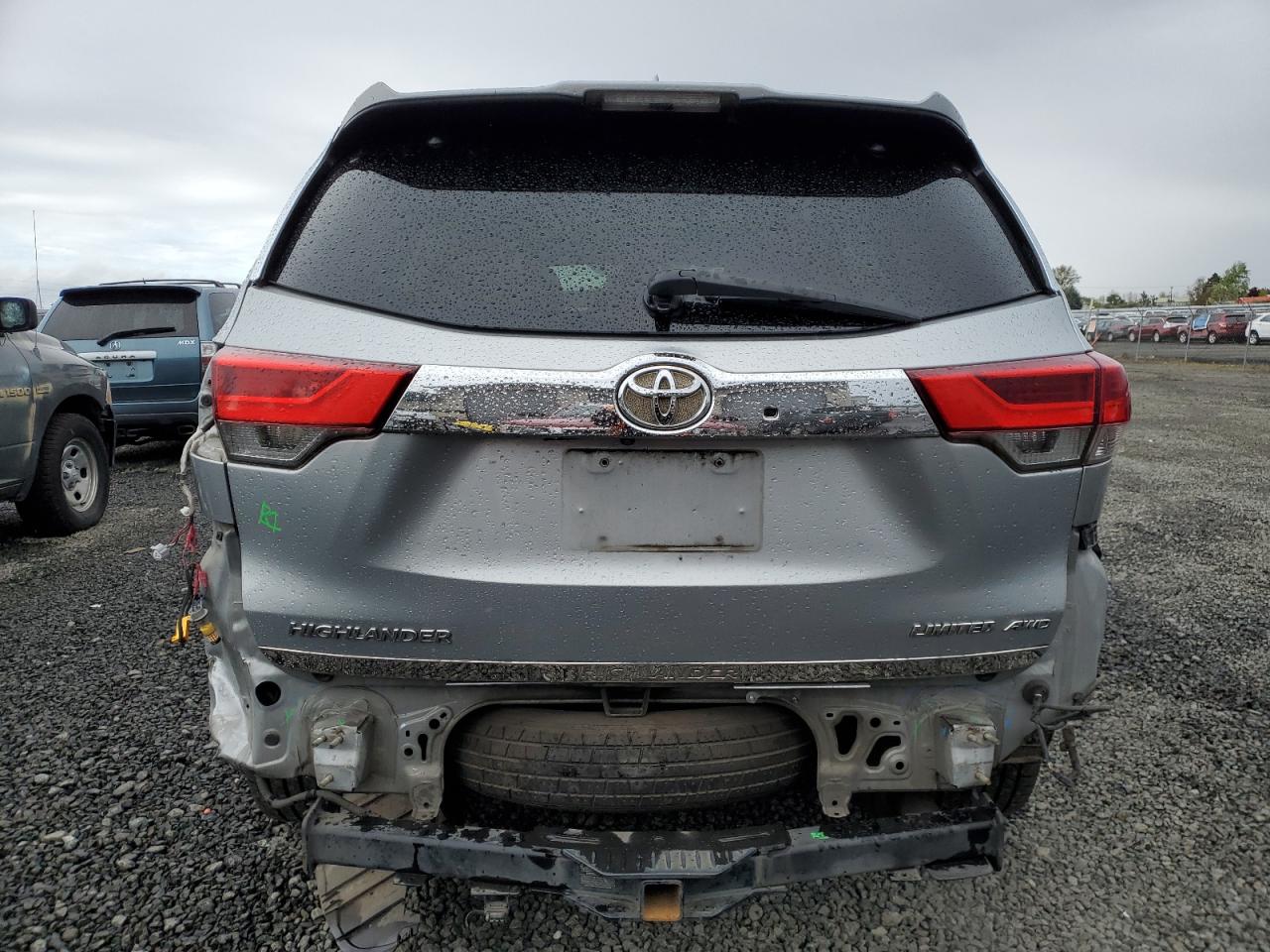 2017 Toyota Highlander Limited VIN: 5TDDZRFH8HS370520 Lot: 84004285