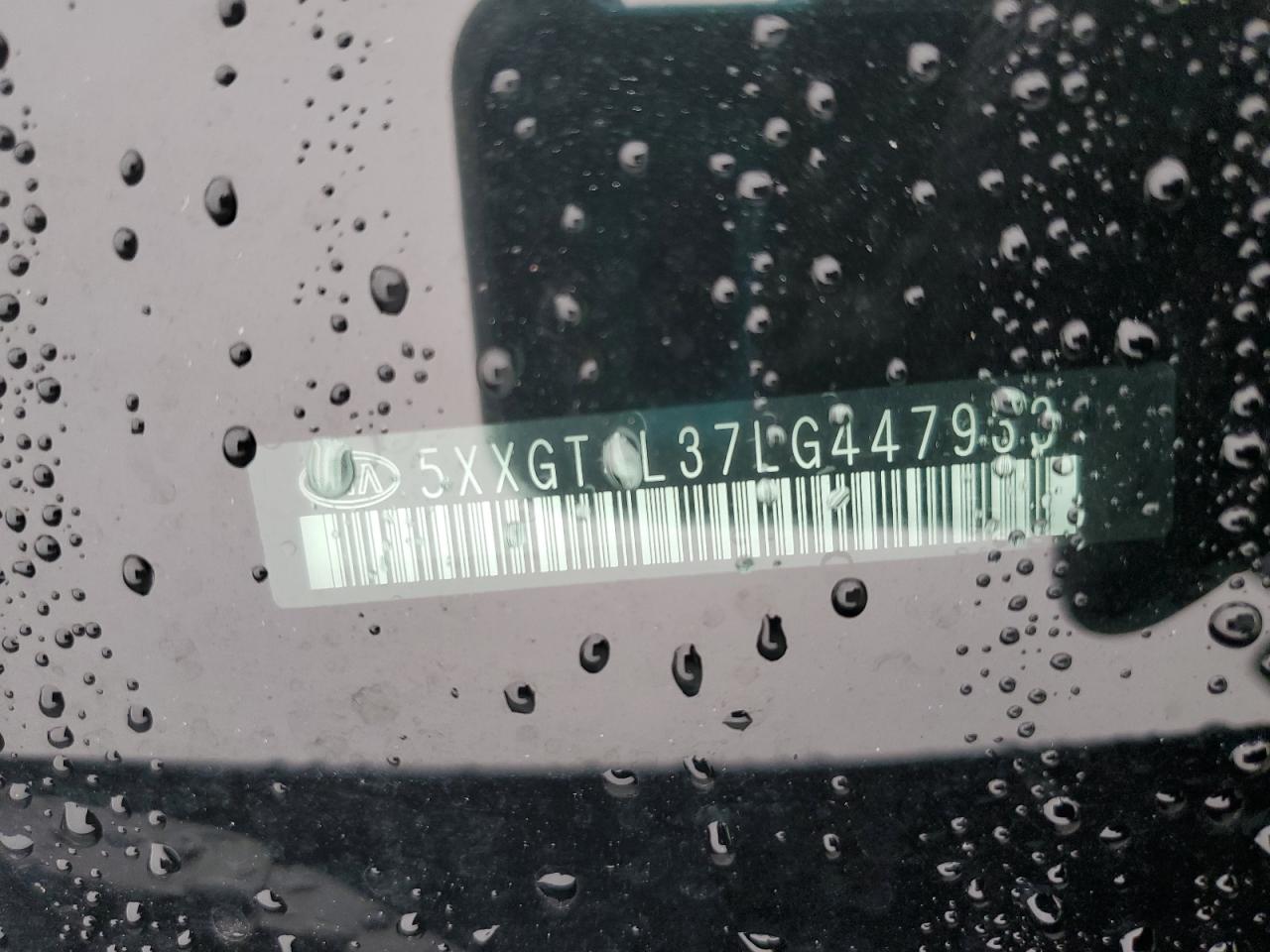 2020 Kia Optima Lx VIN: 5XXGT4L37LG447933 Lot: 82223045