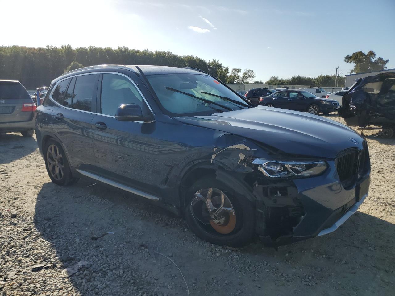 2022 BMW X3 xDrive30I VIN: 5UX53DP03N9K84624 Lot: 84047545