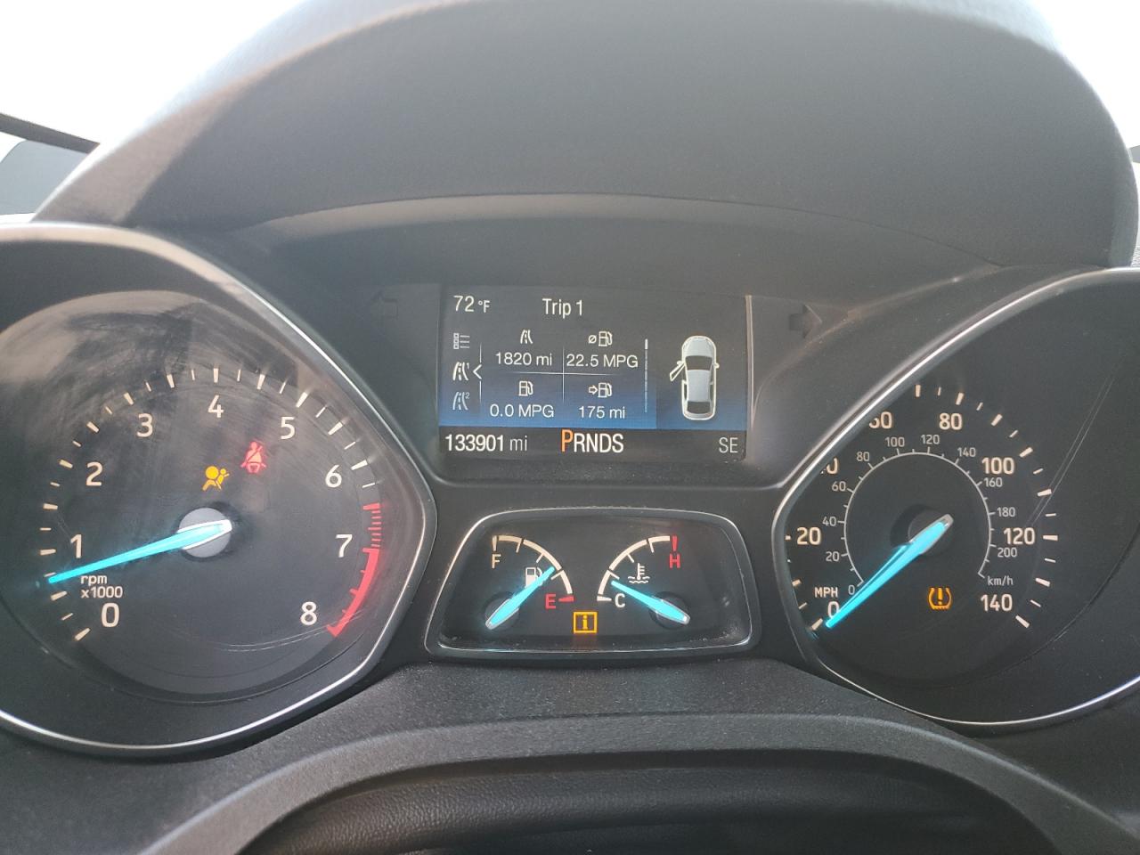 2018 Ford Escape S VIN: 1FMCU0F72JUC87580 Lot: 81923015