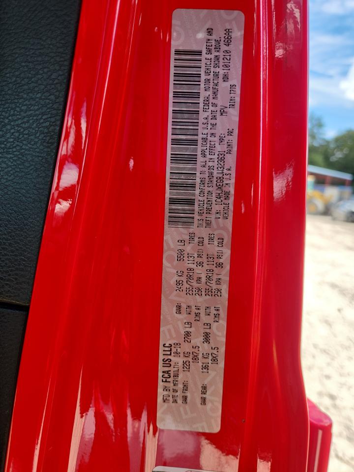 2018 Jeep Wrangler Unlimited Sahara VIN: 1C4HJXEG8JW323631 Lot: 82259795