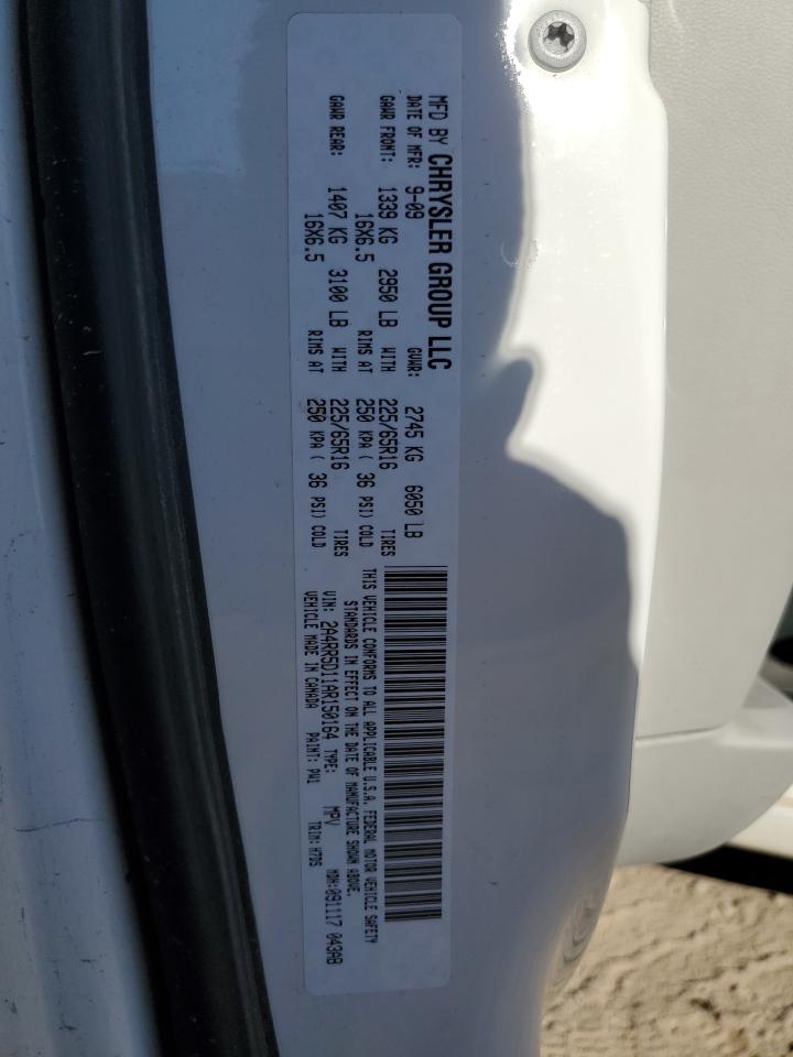 2010 Chrysler Town & Country Touring VIN: 2A4RR5D11AR150164 Lot: 82340285