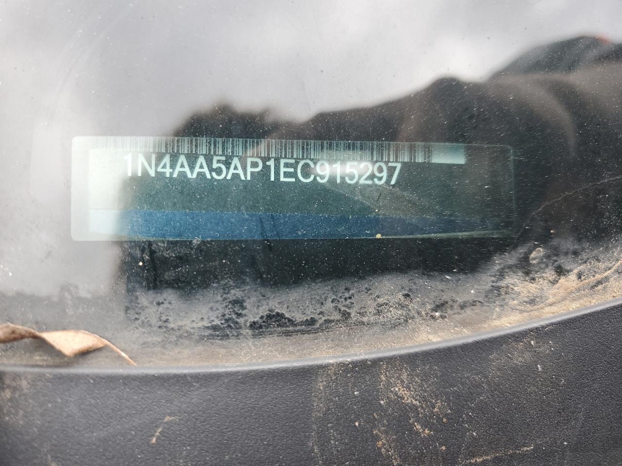 2014 Nissan Maxima S VIN: 1N4AA5AP1EC915297 Lot: 90210745