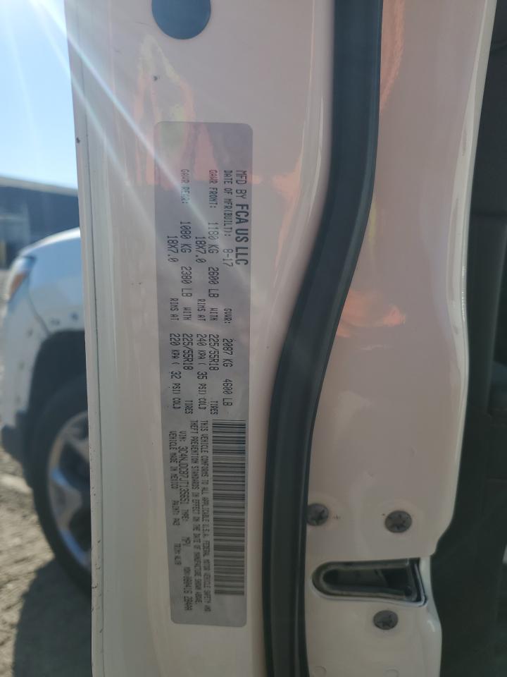 2018 Jeep Compass Limited VIN: 3C4NJDCB7JT135651 Lot: 89847275