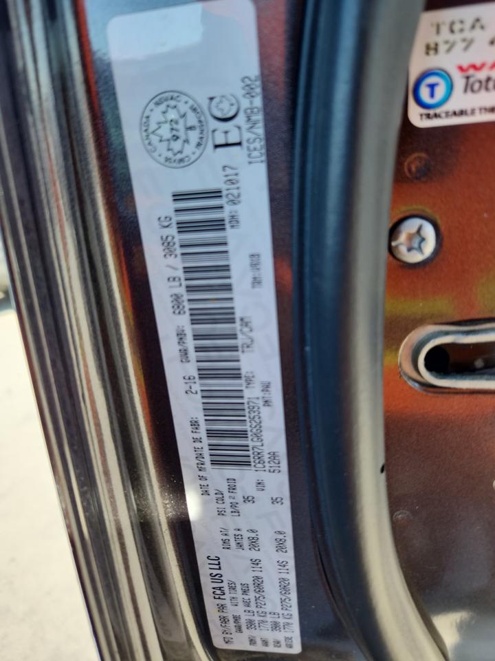 2016 Ram 1500 Slt VIN: 1C6RR7LG0GS253971 Lot: 86888825