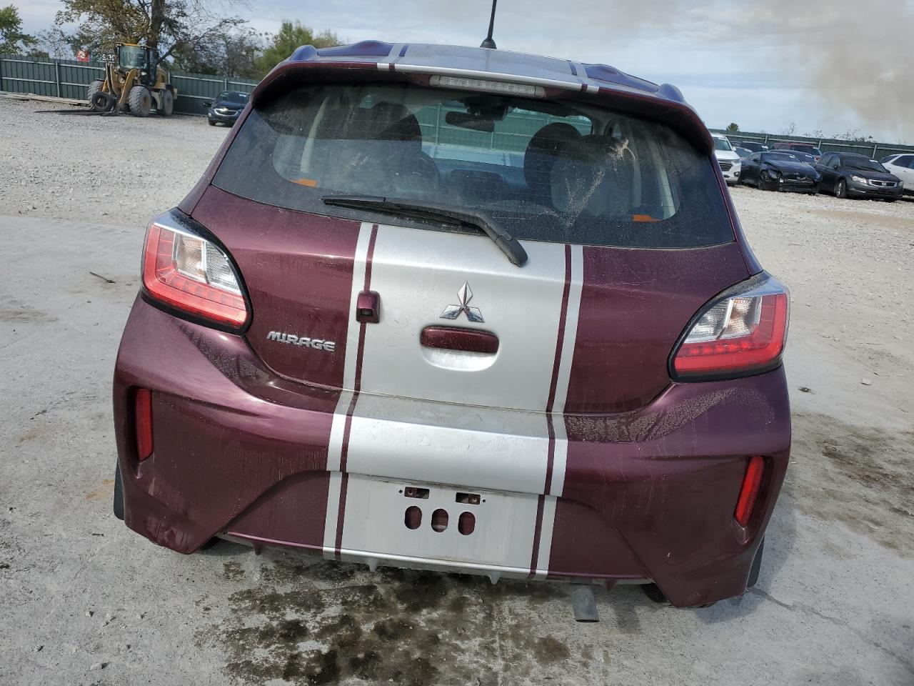 2021 Mitsubishi Mirage Es VIN: ML32AUHJ1MH010850 Lot: 89850935