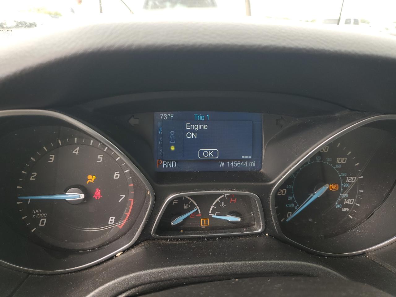 2014 Ford Focus Se VIN: 1FADP3F22EL312145 Lot: 84987205