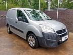 2016 PEUGEOT PARTNER PROFESSION L1 BLU 850 1.6 BLUEHDI 100 PROFESSIONAL for sale at Copart GLOUCESTER
