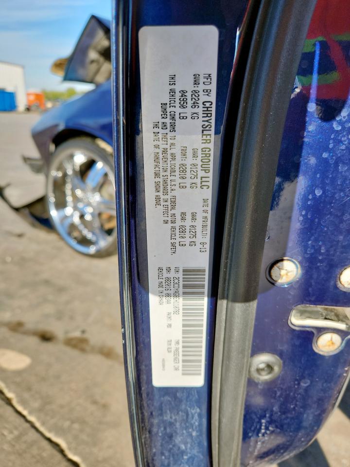 2014 Dodge Challenger Sxt VIN: 2C3CDYAG8EH110782 Lot: 91000065