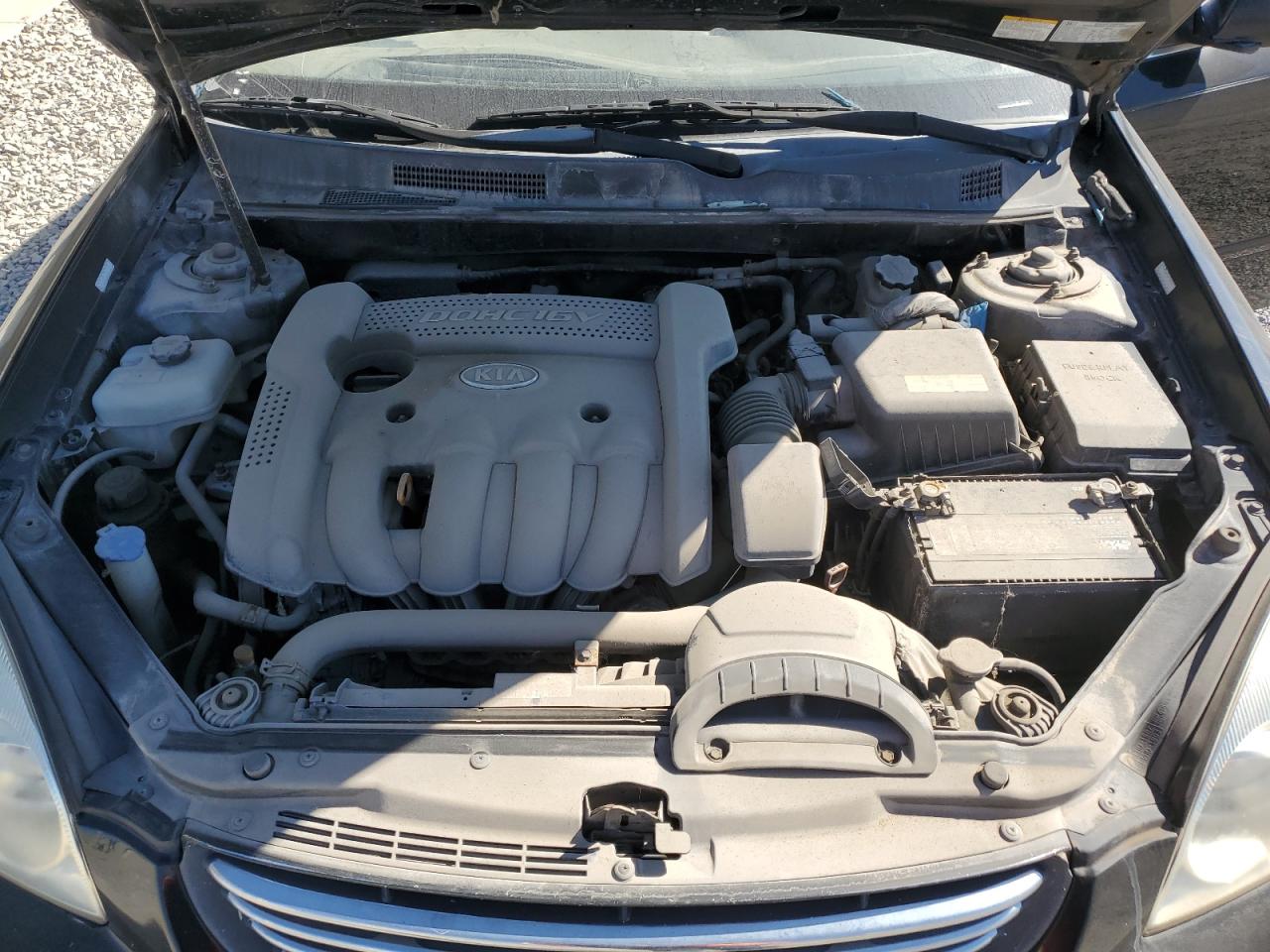 2008 Kia Optima Lx VIN: KNAGE123285257444 Lot: 87008815