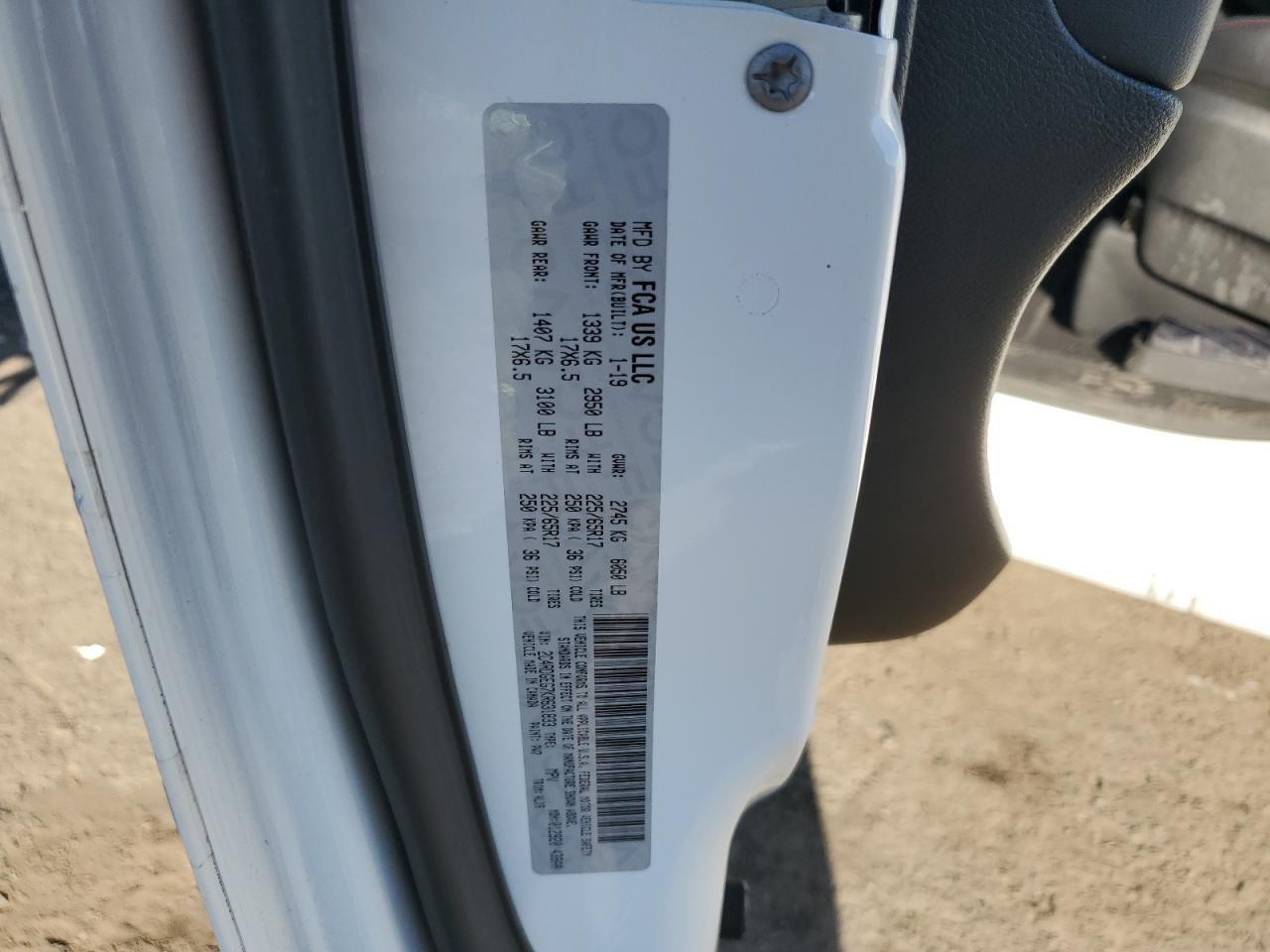 2019 Dodge Grand Caravan Gt VIN: 2C4RDGEG7KR631833 Lot: 89903215