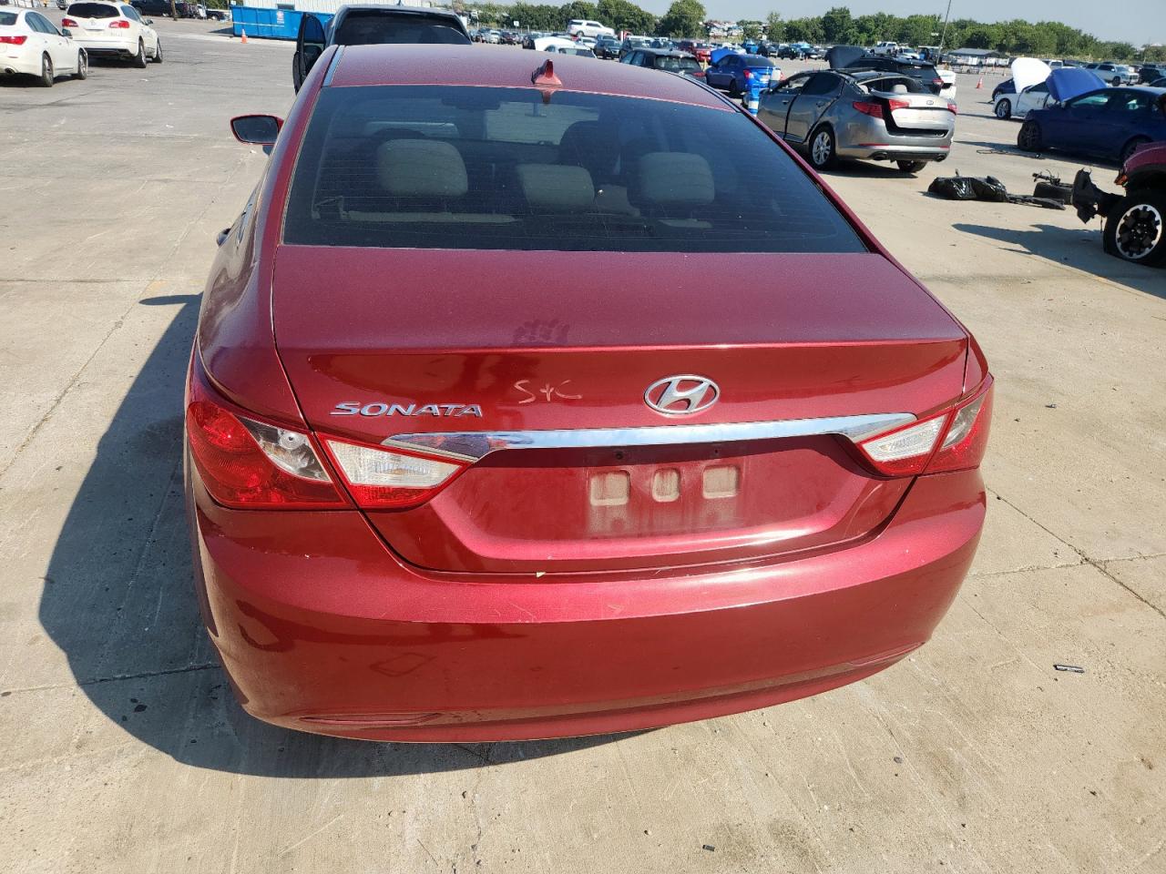 2013 Hyundai Sonata Gls VIN: 5NPEB4AC0DH509143 Lot: 82179565