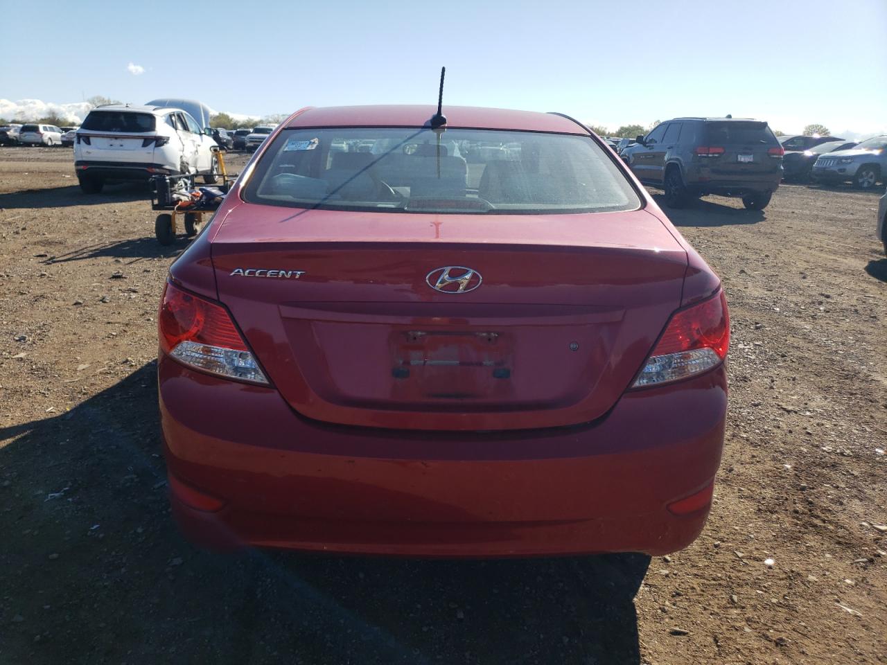 2013 Hyundai Accent Gls VIN: KMHCU4AE0DU577625 Lot: 85679055