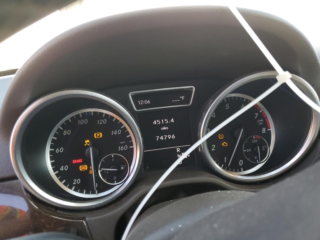 2012 Mercedes-Benz Ml 350 4Matic VIN: 4JGDA5HB9CA015883 Lot: 85299005