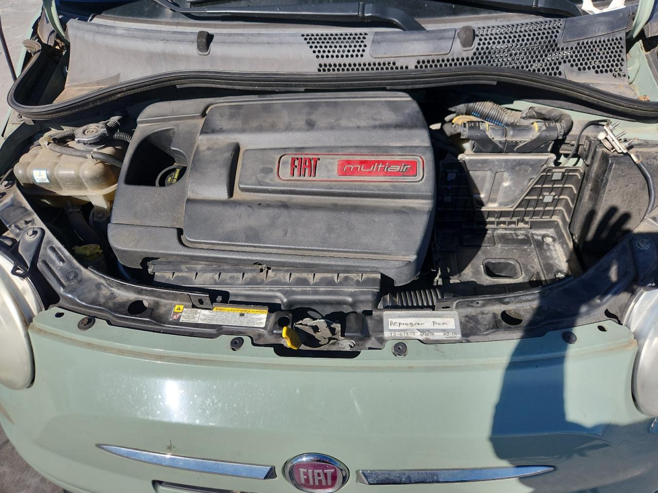 2012 Fiat 500 Pop VIN: 3C3CFFDR3CT138621 Lot: 85747435