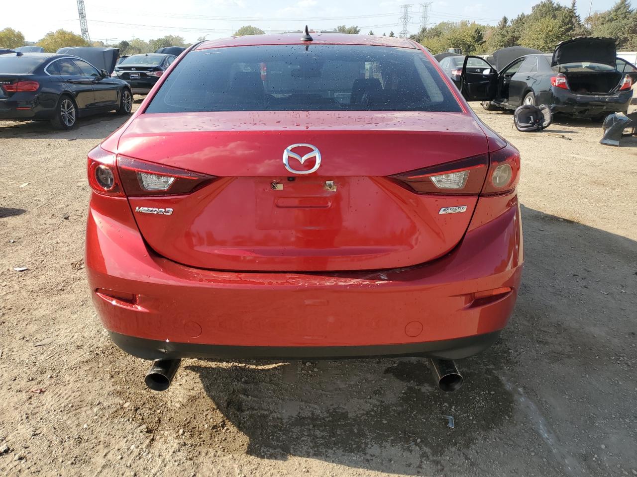 2017 Mazda 3 Touring VIN: JM1BN1V70H1100370 Lot: 85074915