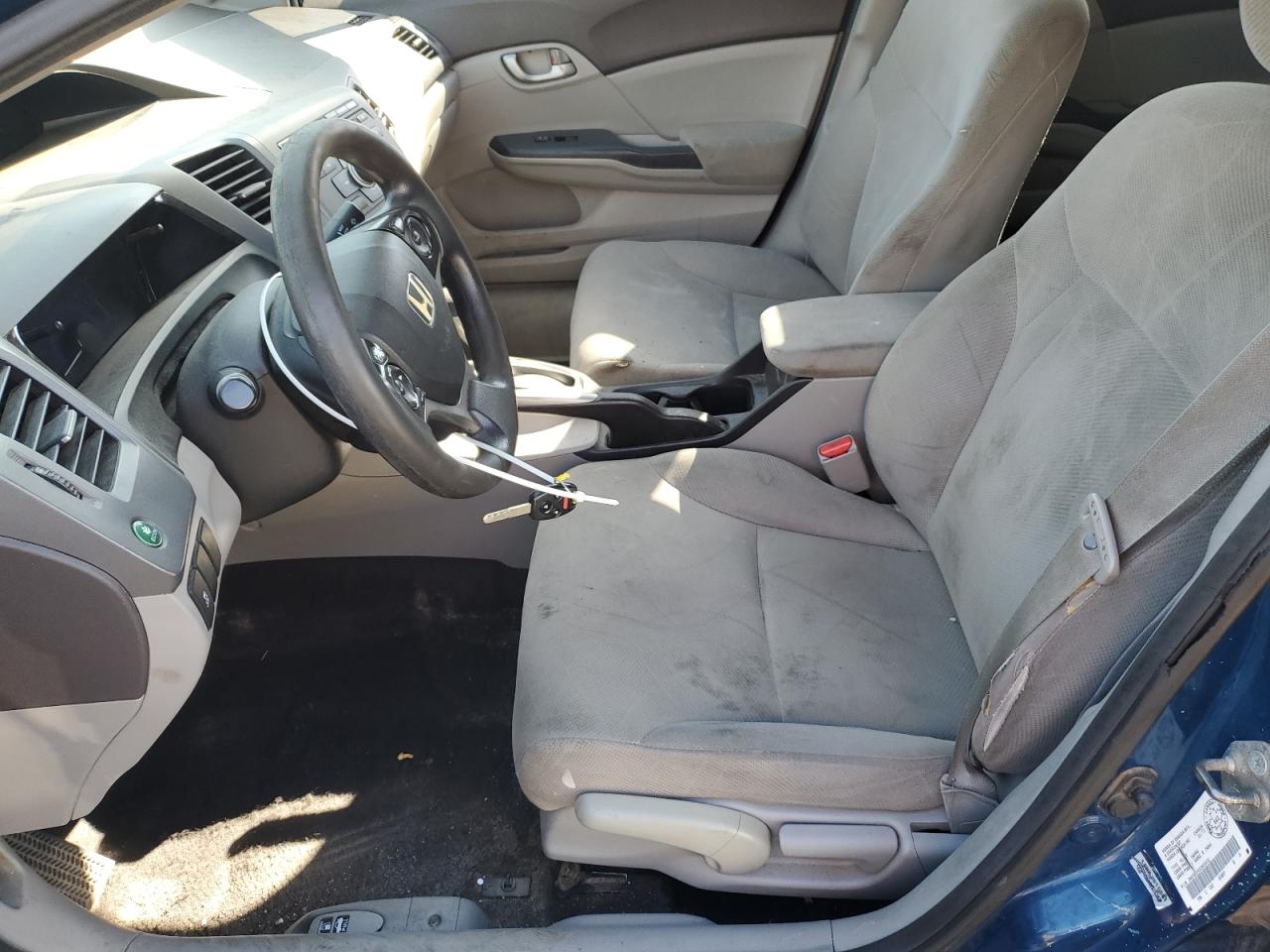 2012 Honda Civic Lx VIN: 2HGFB2F43CH019752 Lot: 84443095