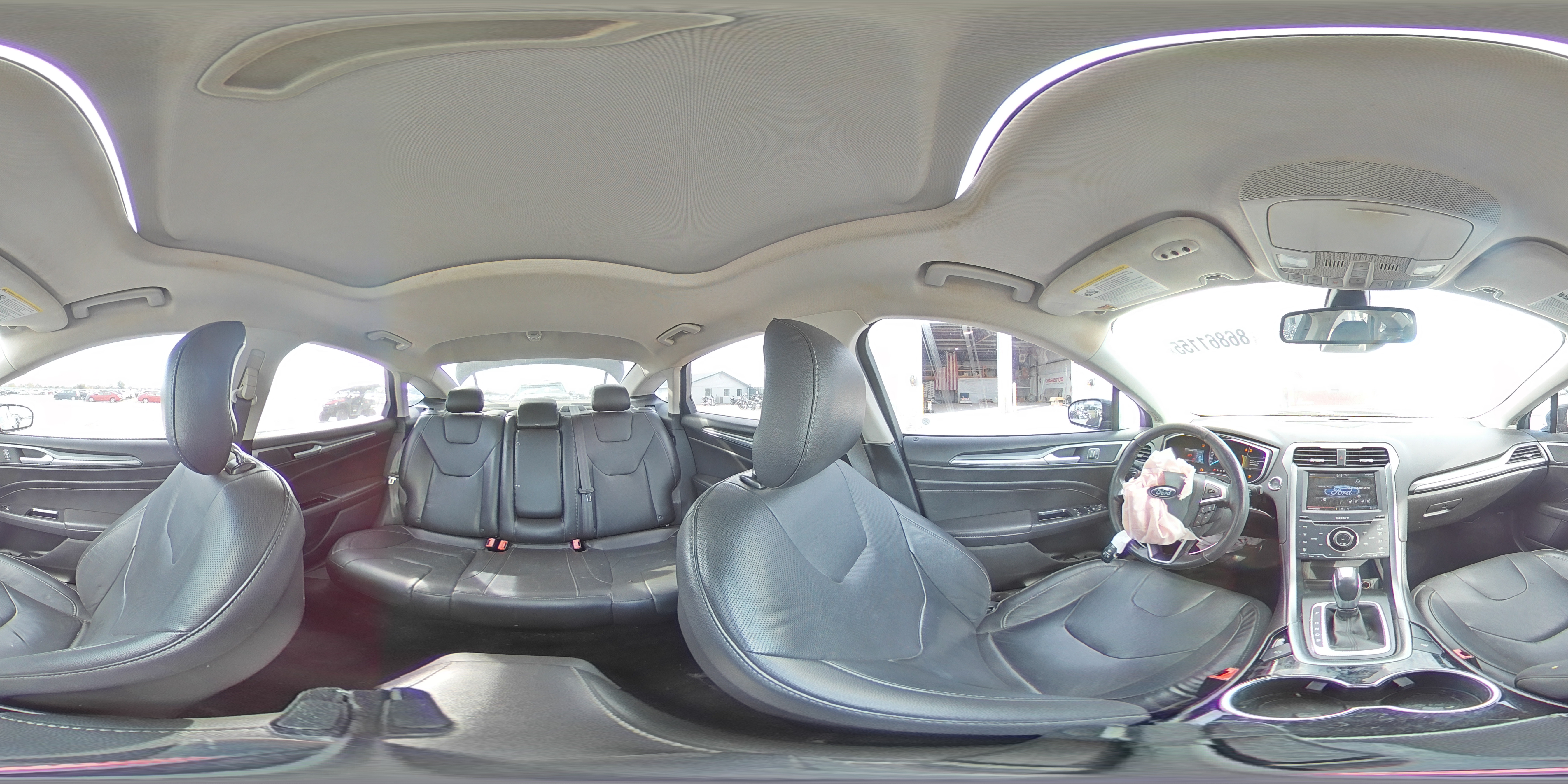 2014 Ford Fusion Titanium VIN: 3FA6P0D90ER220525 Lot: 86861155