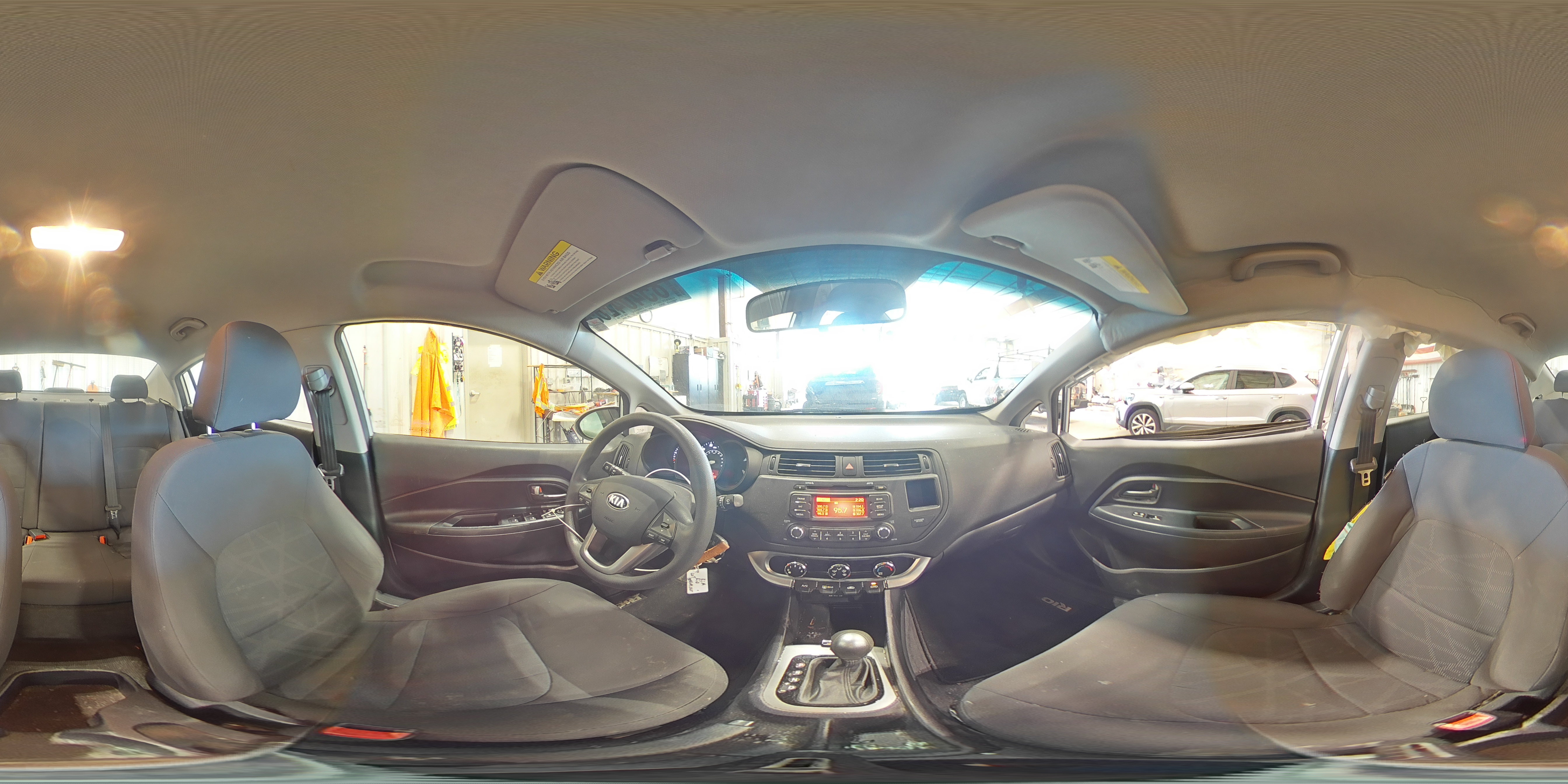 2014 Kia Rio Lx VIN: KNADM4A39E6350945 Lot: 85404265