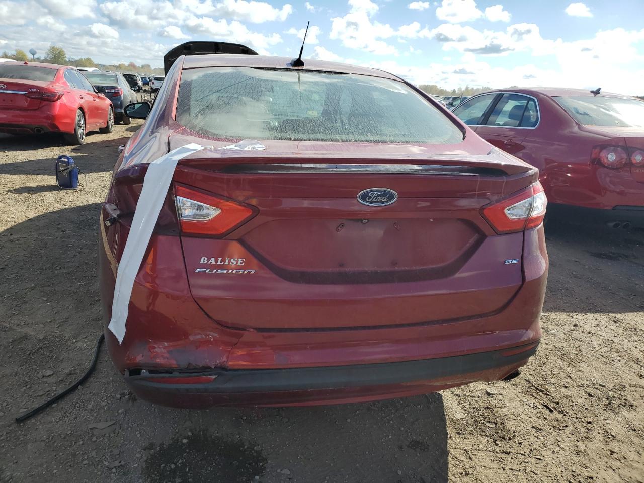 2014 Ford Fusion Se VIN: 1FA6P0H70E5383011 Lot: 89734225