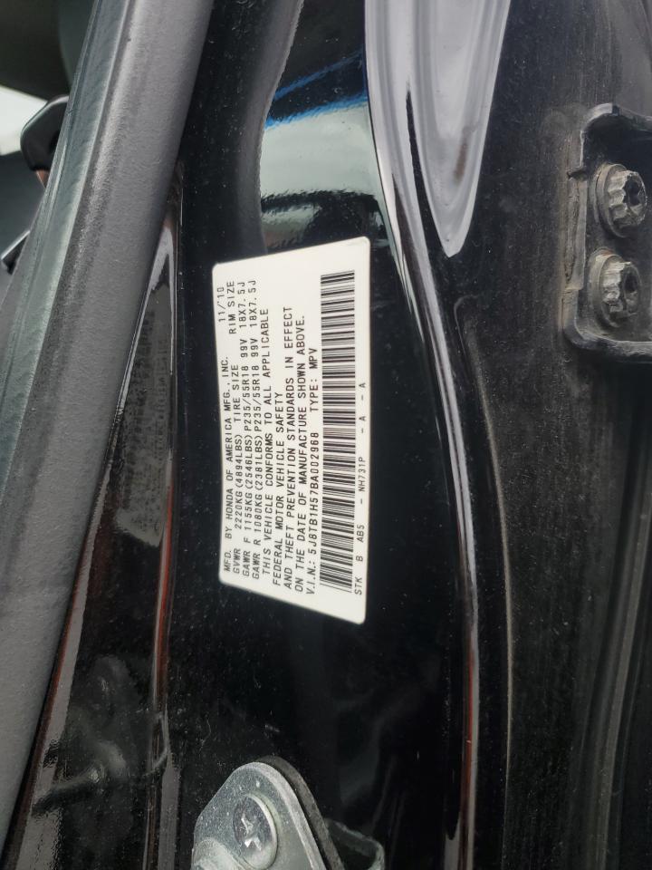 2011 Acura Rdx Technology VIN: 5J8TB1H57BA002968 Lot: 82259985