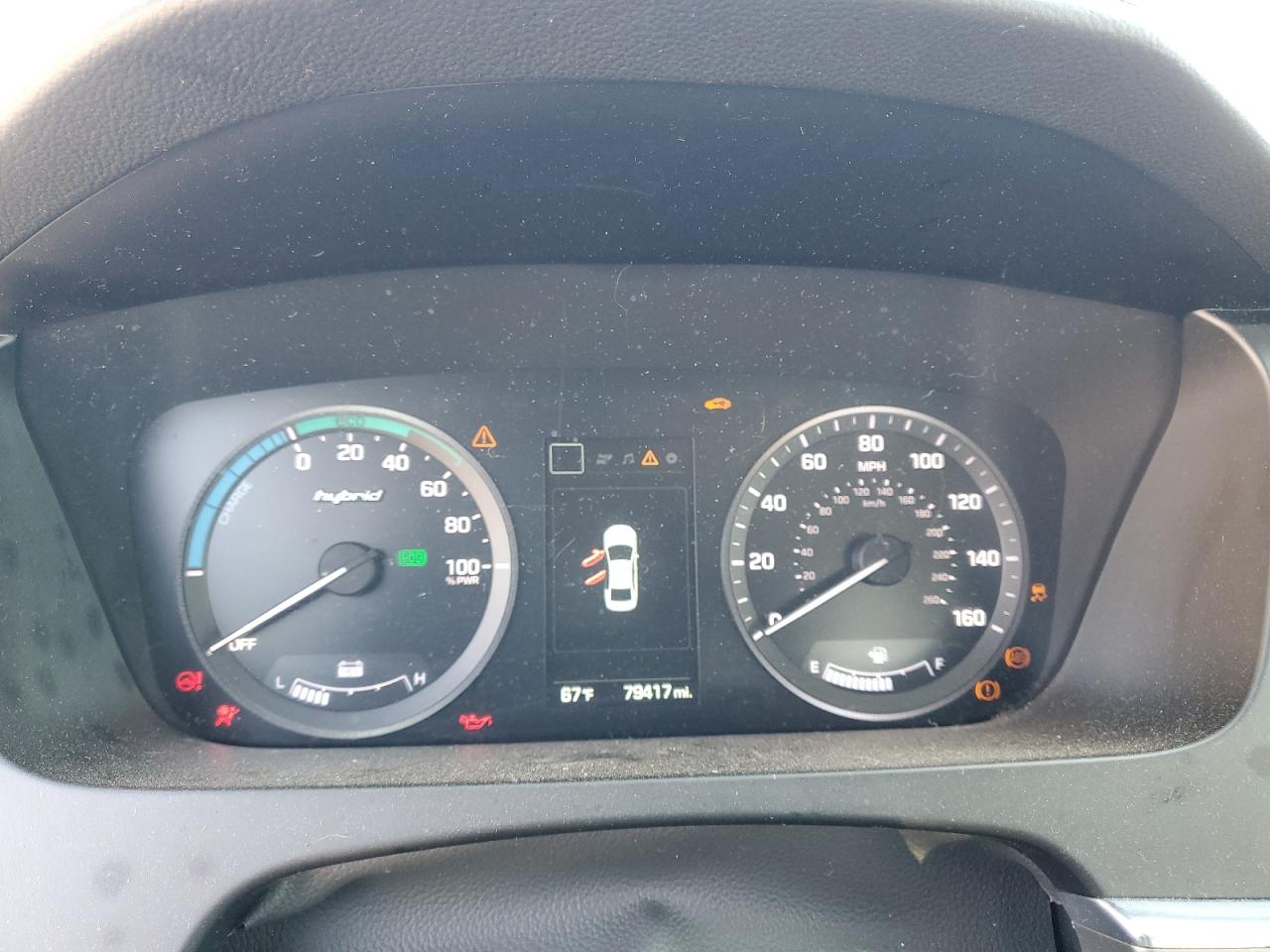 2016 Hyundai Sonata Hybrid VIN: KMHE24L18GA037244 Lot: 86216525