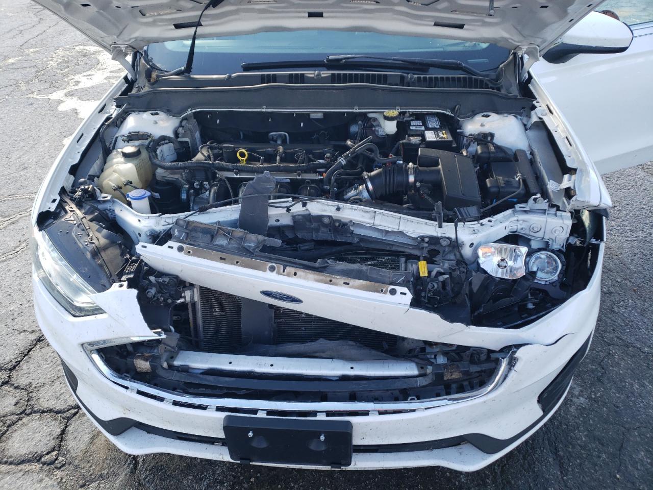 2020 Ford Fusion S VIN: 3FA6P0G74LR196687 Lot: 90643545