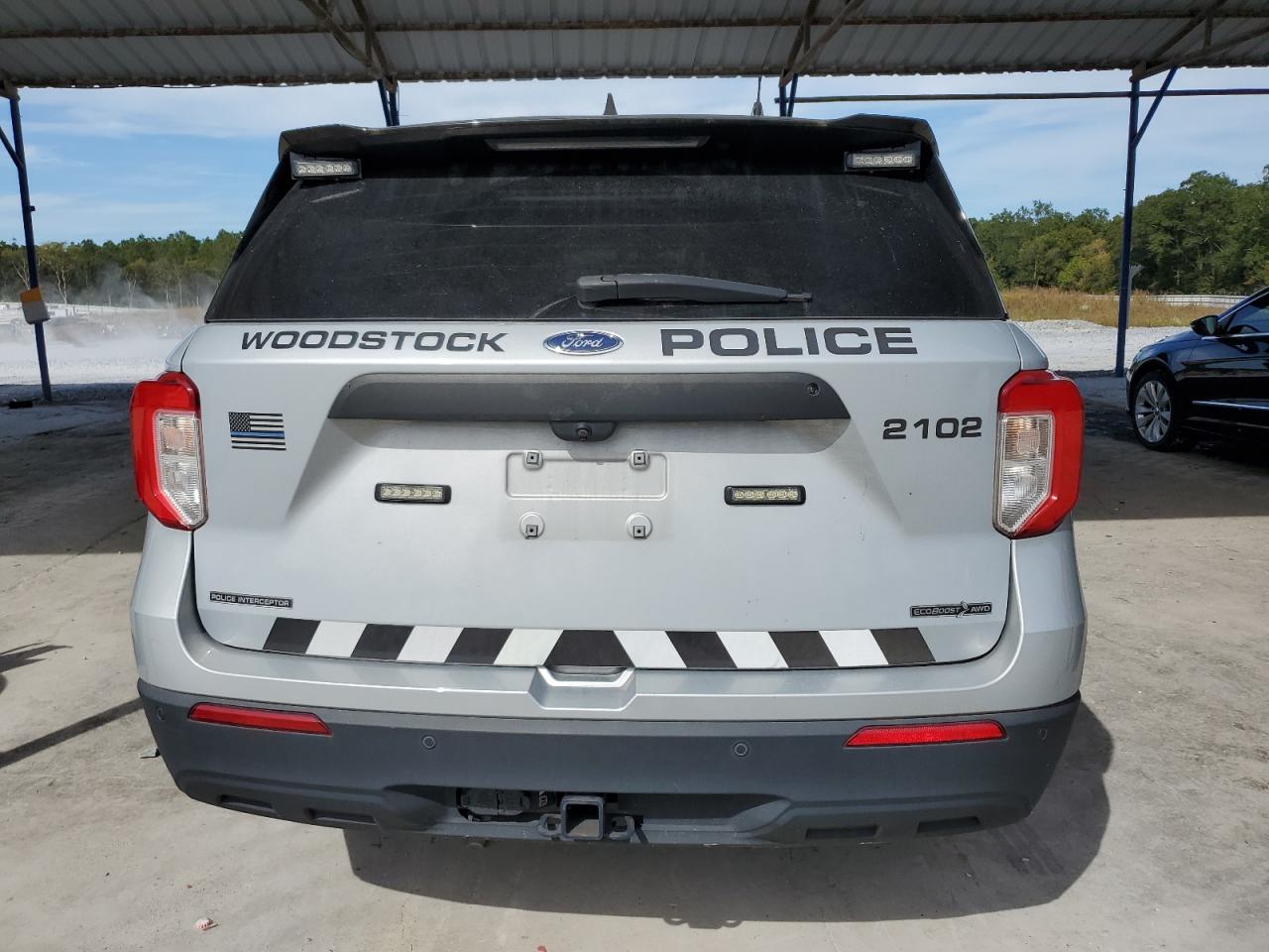 2021 Ford Explorer Police Interceptor VIN: 1FM5K8AC7MNA08673 Lot: 85129275