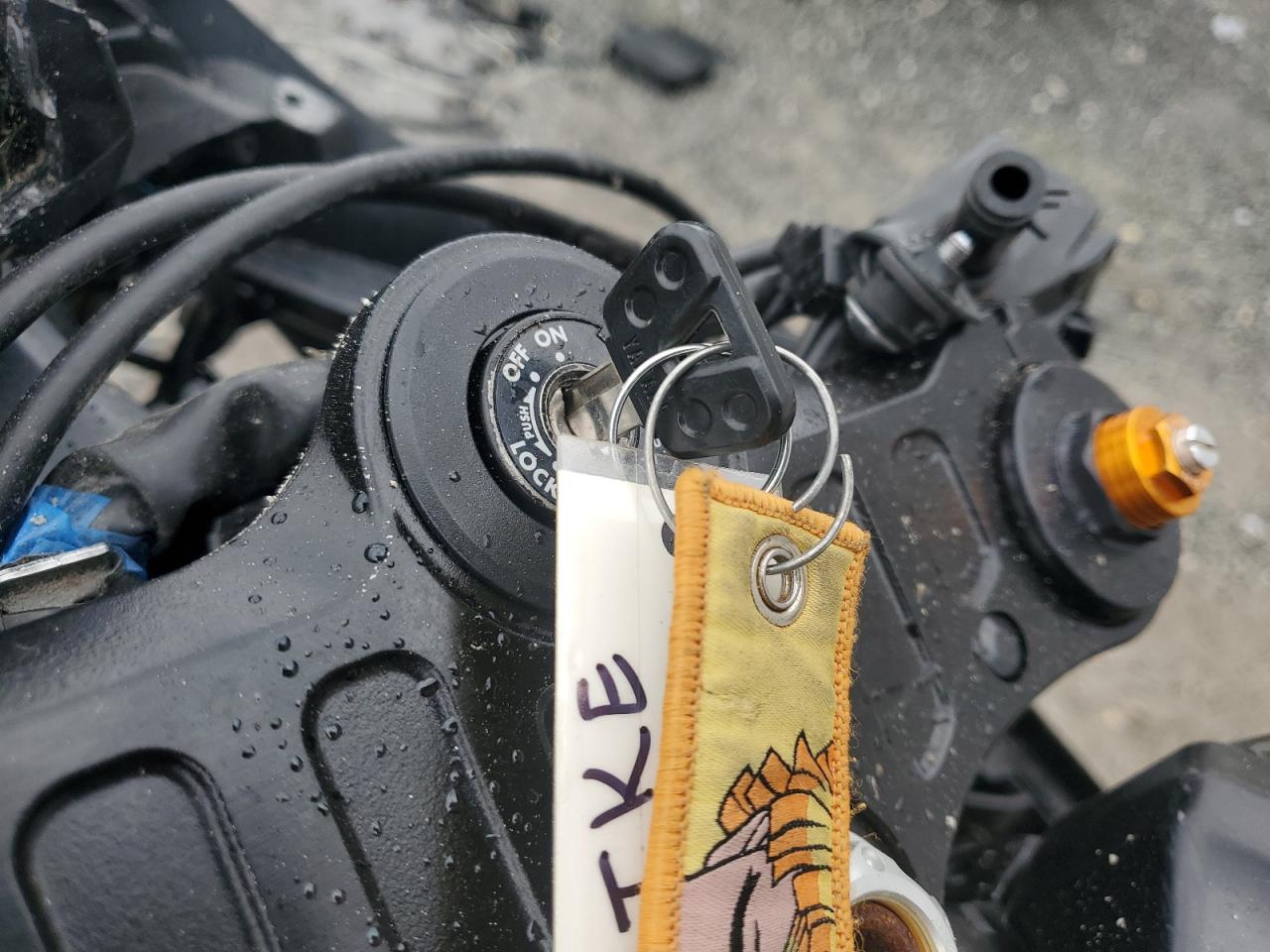 2025 Yamaha Yzfr7 VIN: JYARM38E0SA017676 Lot: 85850535