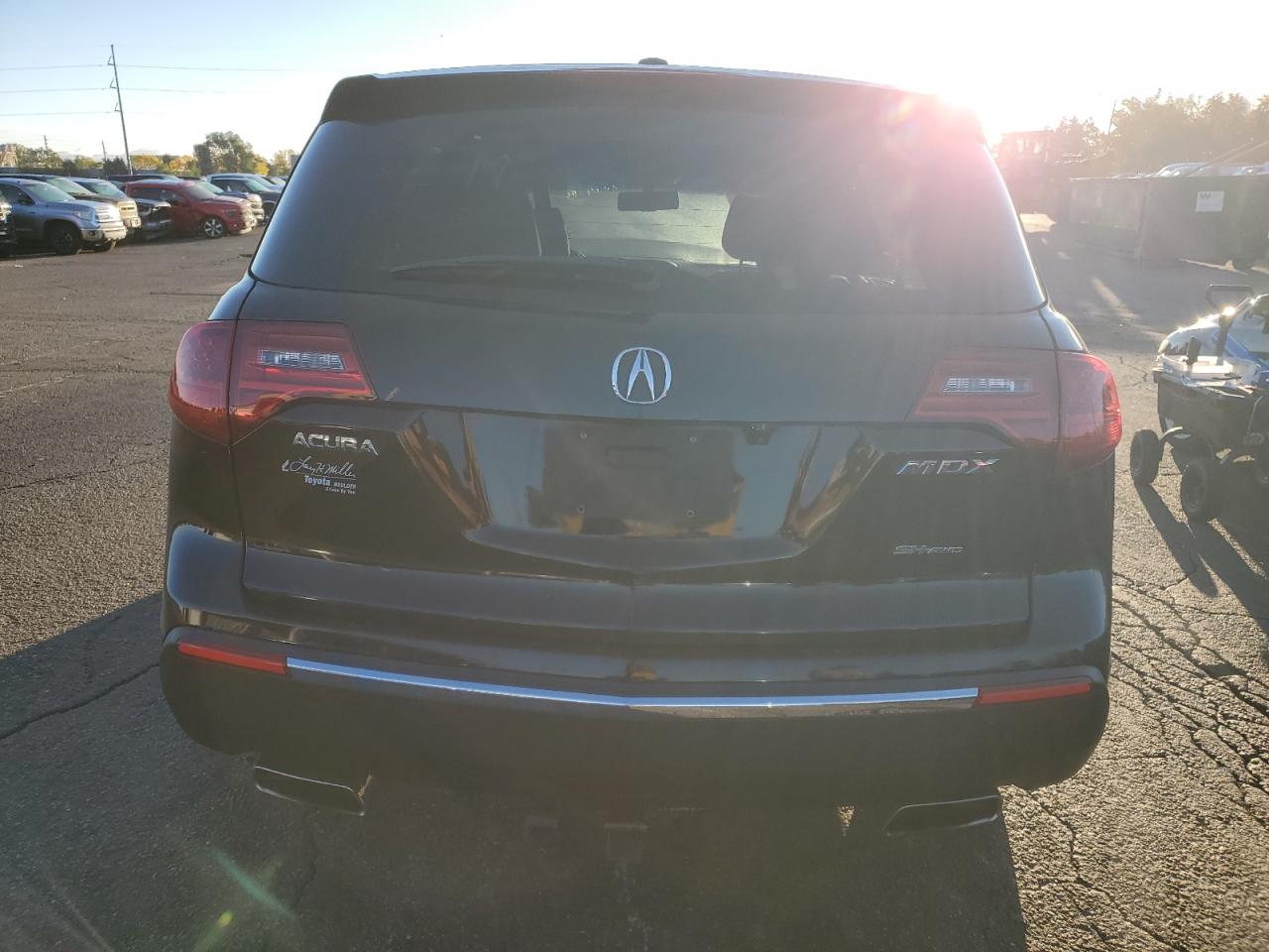 2012 Acura Mdx VIN: 2HNYD2H27CH506878 Lot: 87094305