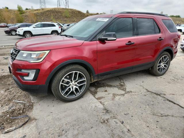  FORD EXPLORER 2017 Красный