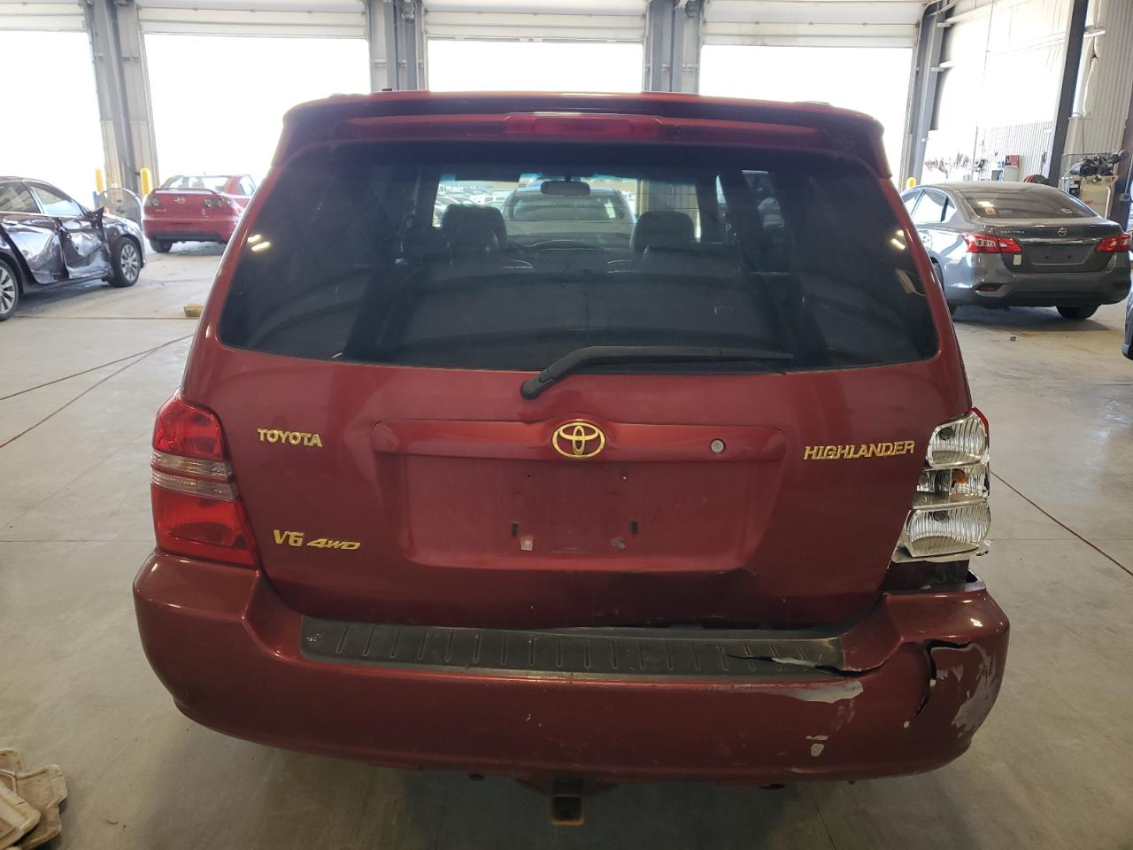 2001 Toyota Highlander VIN: JTEHF21A710015693 Lot: 85719485