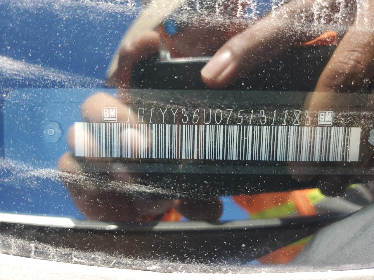 2007 Chevrolet Corvette VIN: 1G1YY36U075131183 Lot: 87390935