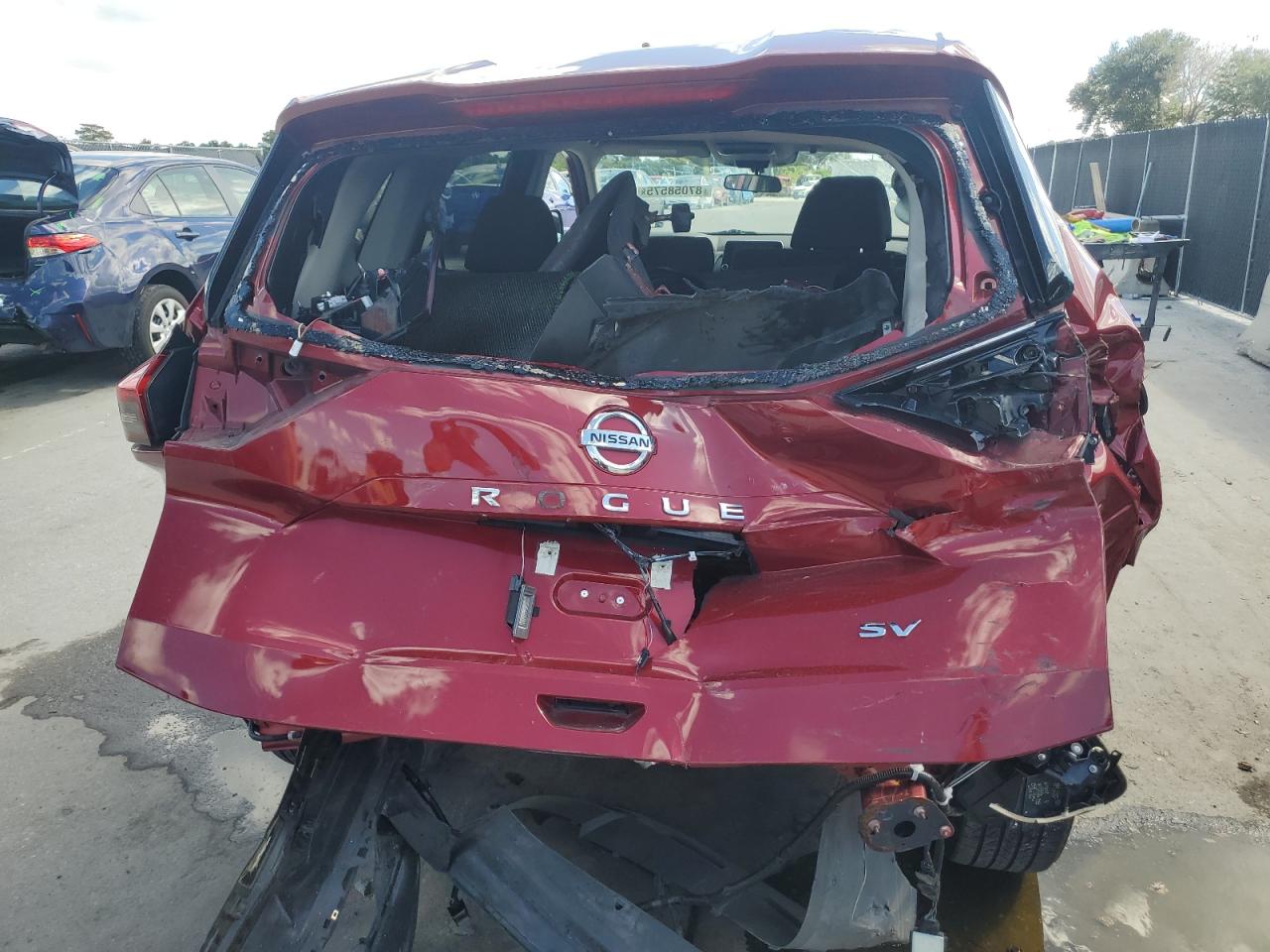 2021 Nissan Rogue Sv VIN: 5N1AT3BA2MC723075 Lot: 87058575