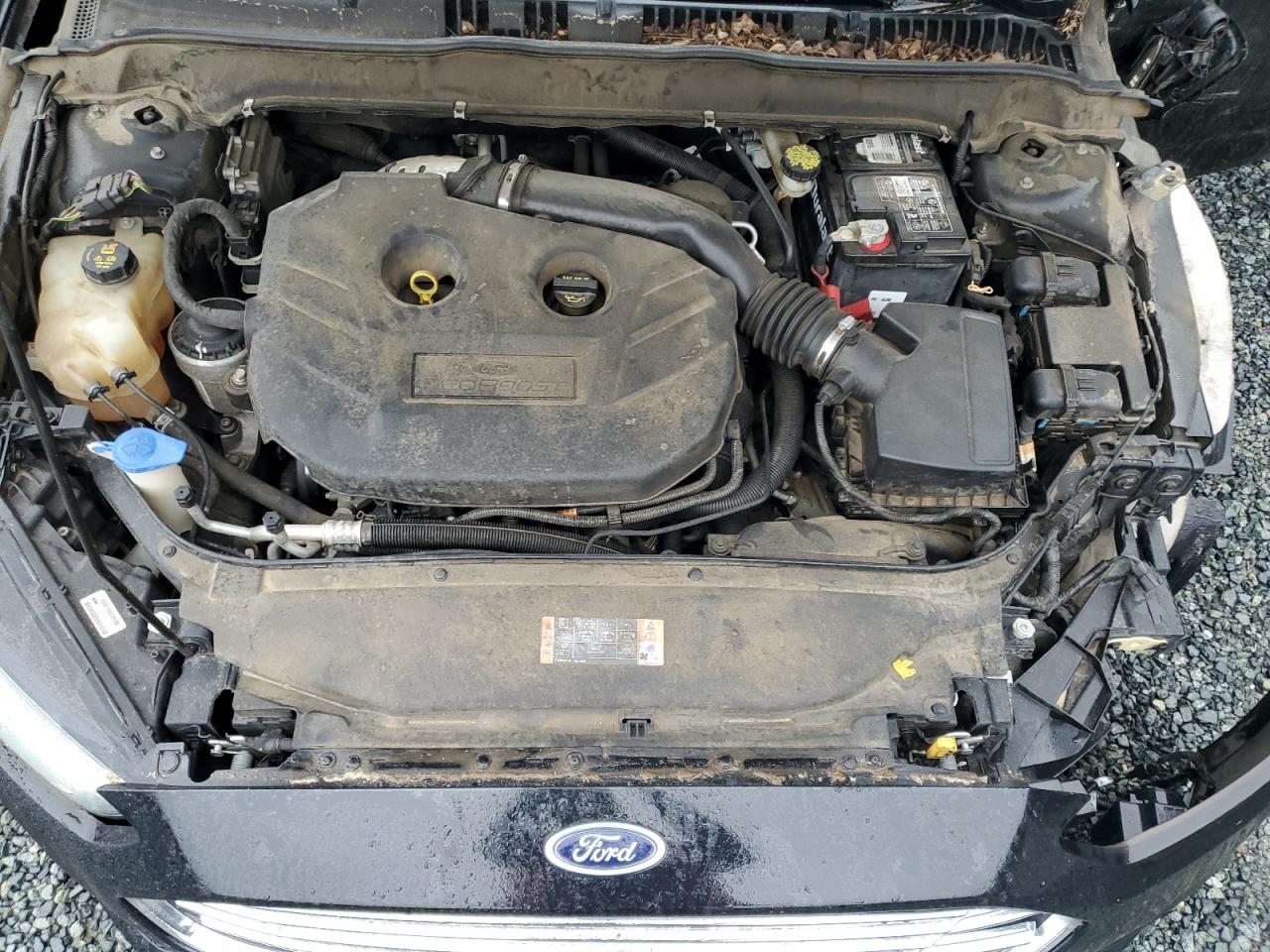 2015 Ford Fusion Titanium VIN: 3FA6P0K98FR307433 Lot: 90073315