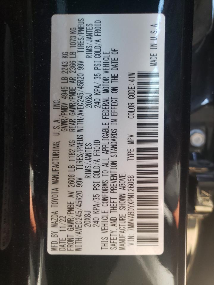 2023 Mazda Cx-50 Premium VIN: 7MMVABDYXPN126068 Lot: 84818425