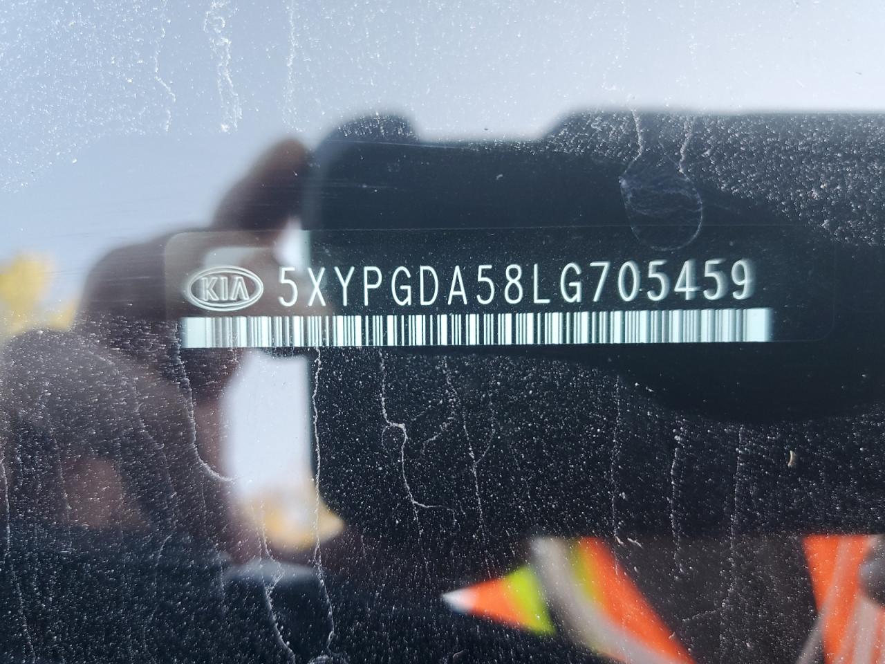 2020 Kia Sorento S VIN: 5XYPGDA58LG705459 Lot: 84969415
