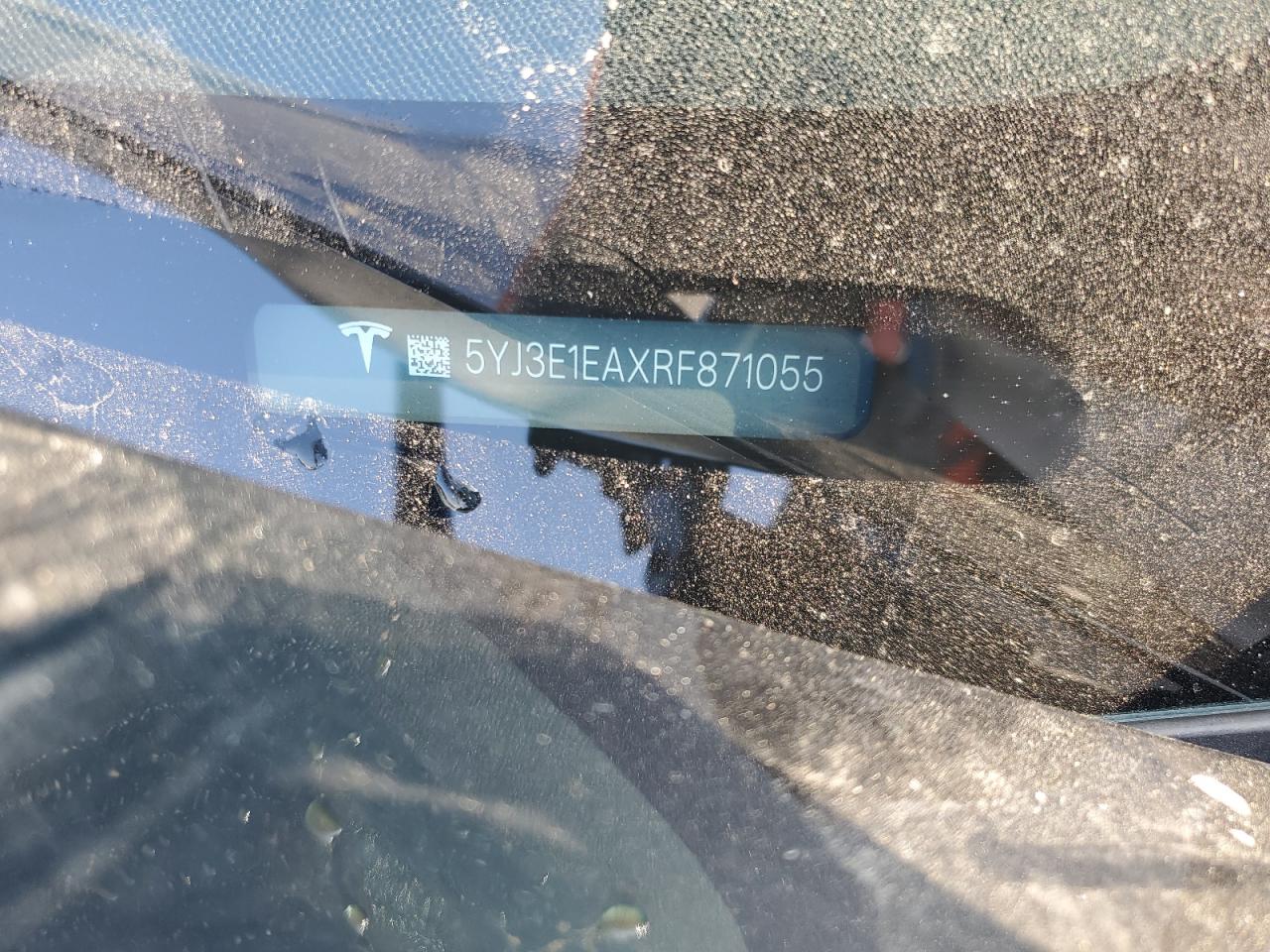 2024 Tesla Model 3 VIN: 5YJ3E1EAXRF871055 Lot: 85954065