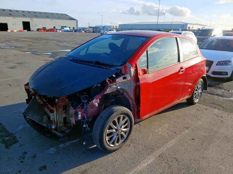 2016 TOYOTA YARIS 1.33 VVT-I ICON 3DR for sale at Copart CHESTER