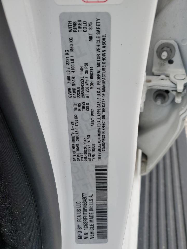 2023 Ram 1500 Limited VIN: 1C6SRFHT0PN634977 Lot: 89819795