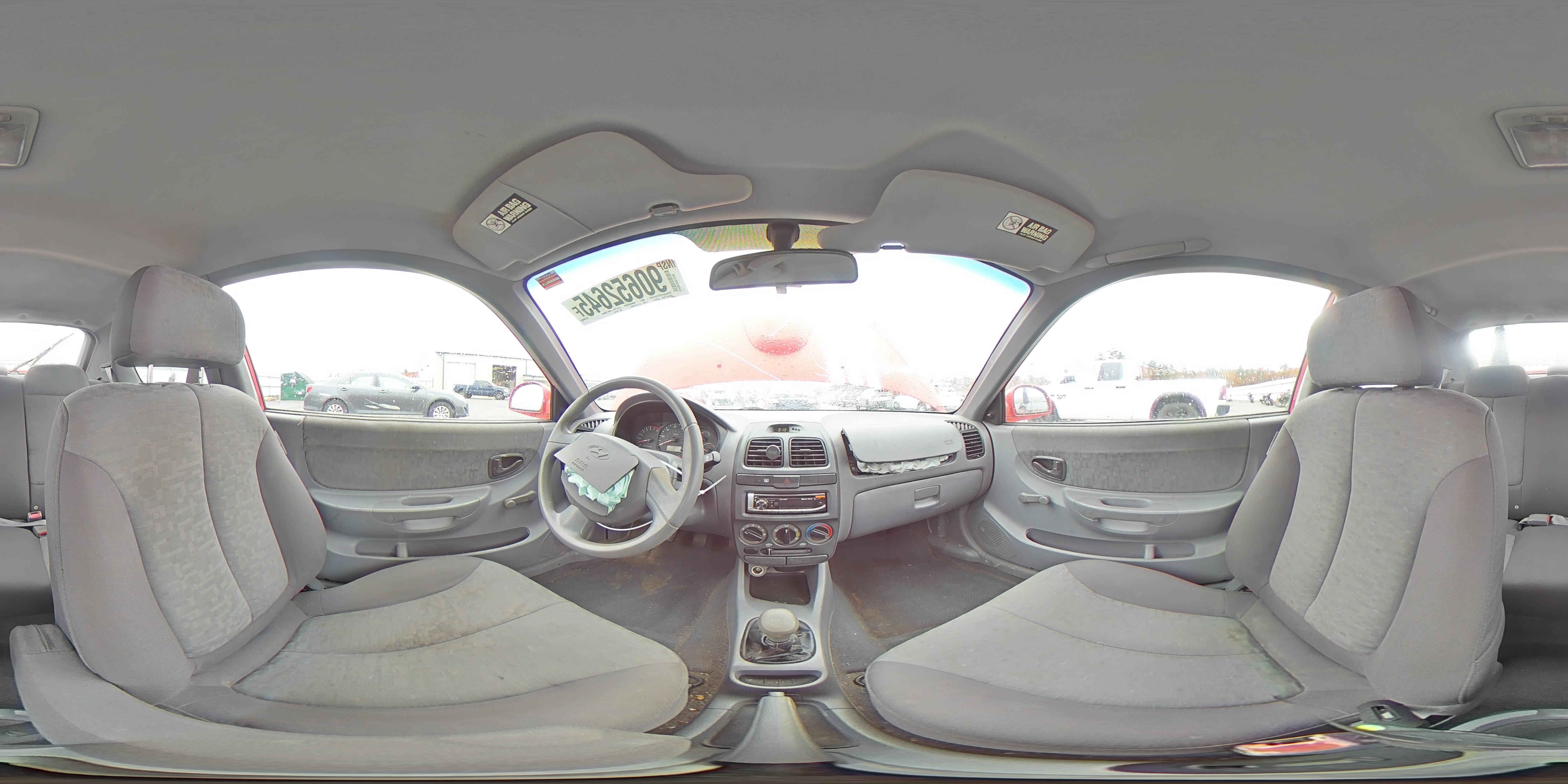 2005 Hyundai Accent Gs VIN: KMHCG35C35U361800 Lot: 90652645