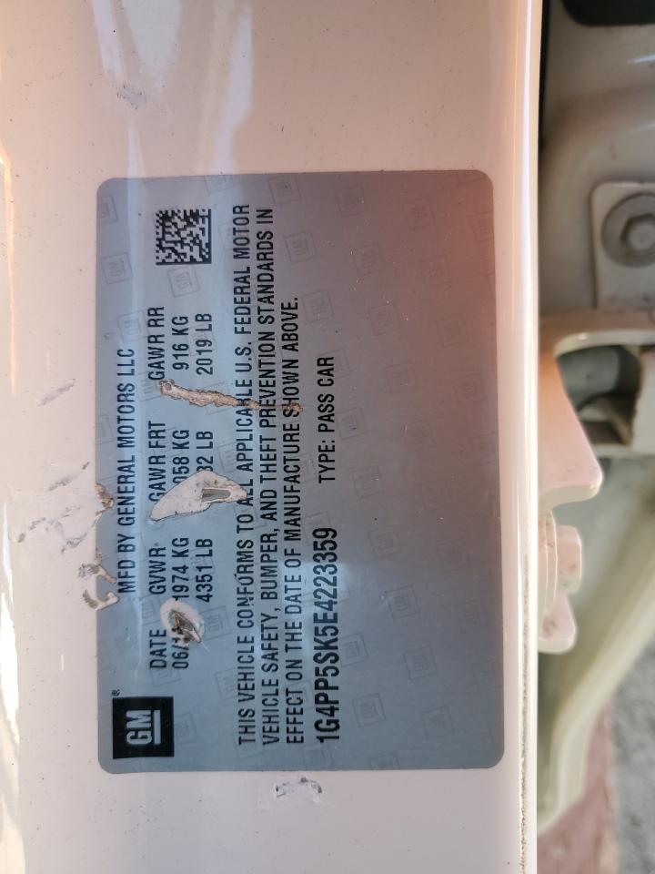 2014 Buick Verano VIN: 1G4PP5SK5E4223359 Lot: 90248855