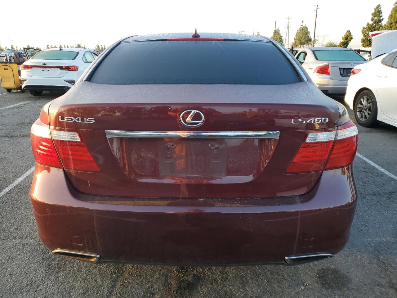 2007 Lexus Ls 460 VIN: JTHBL46F775044026 Lot: 81933005