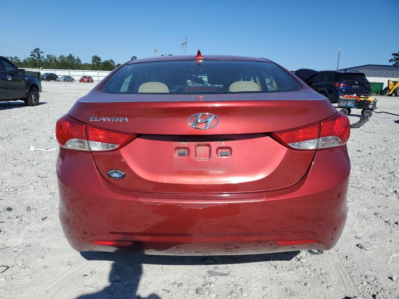 2013 Hyundai Elantra Gls VIN: 5NPDH4AE5DH362040 Lot: 85203375